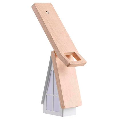 Lámpara de mesa plegable con forma de casa